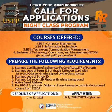 ustp|Program Offered .